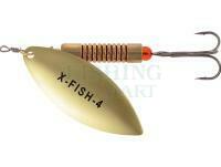 Spinner X-Fish Rampage #4 18g - Gold