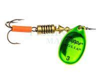 Spinner Mepps Aglia Platium Green #3 | 6.5g