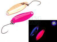 Trout Spoon Nories Masukuroto 2.0g - #034 (Fluo-Pink / Gold) UV