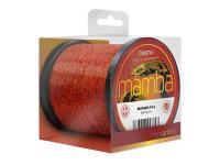 Monofilament Line Delphin Mamba Carp / Fire - 0,28mm 6,1kg 600m