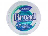 Monofilament Owner Broad Green 150m 0.14mm