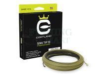 Fly line Cortland Streamer Sink Tip 10 Black/Olive WF8S/F