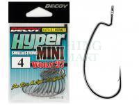Haczyki Decoy Hyper Mini Worm27 NS Black - #4