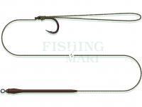 Catfish Leader Dam Madcat Standard Pellet Rig 55CM 0.80MM #1/0 SUSPENDING 66KG / 145LB