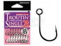 Hooks Decoy Single28 Troutin Single - #8