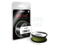 Braided line Delphin Skin Line SIXCOAT - Grass 25lbs 5m