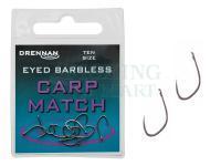 Hooks Drennan Eyed Barbless Carp Match - #16