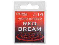 Hooks Drennan Red Bream Micro Barbed - #14