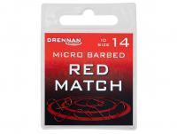 Hooks Drennan Red Match Micro Barbed - #14