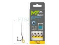 Przypony Mikado Method Feeder Rigs Braid MF14 Barbless z gumką - #14