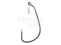 Hooks Gamakatsu Worm EWG Superline Spring Lock | NS Black | #5/0