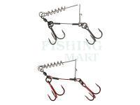 Carbon49 Corkscrew Stinger 2x#3/0 | 31kg | 2pcs