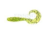 Gumy FishUp Fancy Grub 1 - 055 Chartreuse/Black