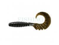 Soft baits FishUp Fancy Grub 2 - 043 Watermelon Brown/Black