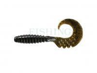 Soft baits FishUp Fancy Grub 2.5 - 043 Watermelon Brown/Black