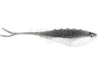 Soft baits Dragon Fatboy Pro 15cm - white/clear/black glitter