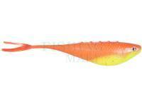 Soft baits Dragon Fatboy Pro 18.5cm - chartreuse/orange fluo/black glitter/silver glitter