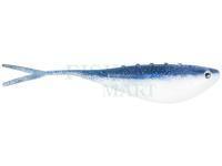 Soft baits Dragon Fatboy Pro 22.5cm - white/clear/blue glitter