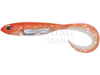Fish Arrow Flash-J Grub SW 3" - #121 GLOW ORANGE/SILVER
