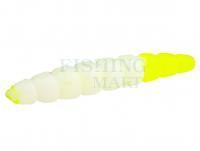 Soft Baits FishUp Morio Crawfish Trout Series 1.2 inch | 31 mm - 131 White / Hot Chartreuse