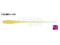 Soft baits Tict Fisit Nude 2.7" - C-22 Gold Powder Chart UV