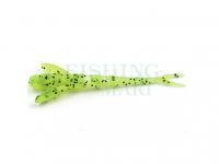 Soft lures Fishup Flit 1.5 - 055 Chartreuse/Black