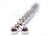 FutureFly Brass Beads 4 mm - Silver