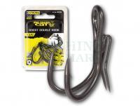 Haczyki Black Cat Ghost Double Hook DG Coating 5 pcs #3/0