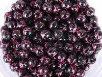 Główki wolframowe Hends Tungsten Plus Marbre 2.3mm - BLACK / UV FLUO PINK