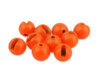Główki wolframowe Slotted Beads - Fluo Orange 2.8mm
