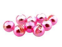 Główki wolframowe Slotted Beads - Light Metallic Pink 2.8mm