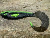 Guma Great Fish Rocky Twister Slim 15cm - black alien