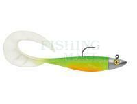 Soft Baits Delalande Zand Curly 12cm + jig head 14g - 66 - FIRE TIGER PAIL