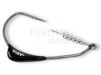 Haczyki Black Cat Mega-Offset-Hook DG coating #12/0 | 1pcs | 10g