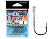 Hooks Decoy Trailer Hook Chaser II TH-2 NS BLACK - #2