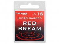 Hooks Drennan Red Bream Micro Barbed - #16