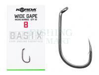 Haczyki Korda Basix Wide Gape Barbed - #8