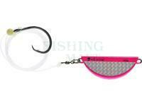 Halibut Anti Twist Rig Circle Hook 550g - Pink Flash