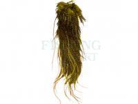 Hareline Dubbin Half Grizzly Saddle - #263 Olive