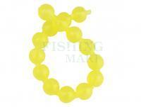 Hareline Zap Roe And Go 6mm - #385 Fl Yellow Chartreuse