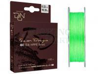 Plecionka Team Dragon 8X-Silk HPPE Fluo Light Green 135m 0.22mm