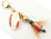 Spinner Mepps Aglia Mouche Copper / Red #1 3.6g