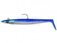 Soft bait Savage Gear Sandeel V2 18cm 86g 2+1pcs - Blue Pearl Silver