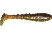 Soft baits Dragon Invader Pro  6cm - Clear Smoked/Mot.oil - black/red glitter