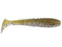 Soft baits Dragon Invader Pro  7.5cm - Clear/Olive | Black Glitter