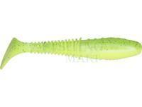 Soft baits Dragon Invader Pro  7.5cm - Super Yellow/Chartr. - black/blue glitter