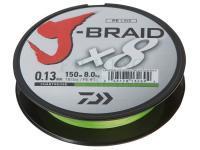 Plecionka Daiwa J-Braid 300m 0.10mm chartreuse