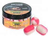 Jaxon Dumbels Duo Color Pop-Up Method Feeder 30g 8/10mm - Vanilla-Bloodworm