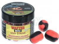 Jaxon Wafter Duo Color Mini Method Feeder 15g 6mm - Truskawka-Halibut