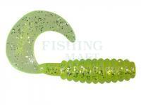 Soft baits Dragon Jumper 2,5cm Chartreuse - silver glitter